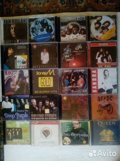 Cd компакт диски музыка