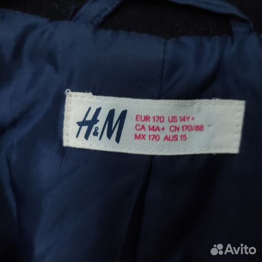 Пальто нм для мальчика 170