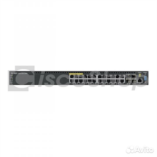 Коммутатор zyxel XGS3700-24HP 24 port Layer 2/3 Gi