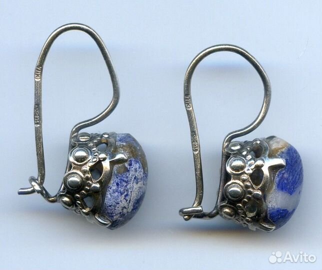 Серебряные серьги