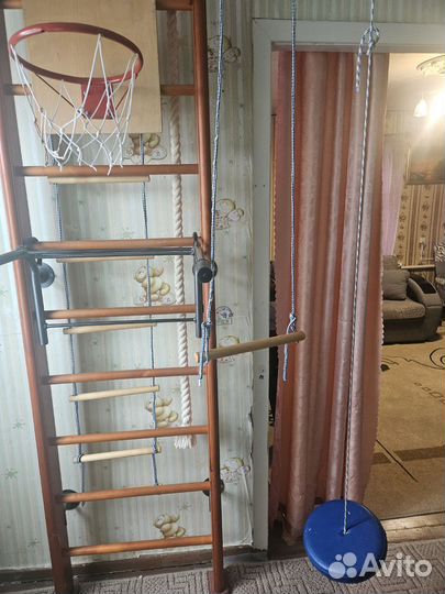 Детская шведская стенка деревянная