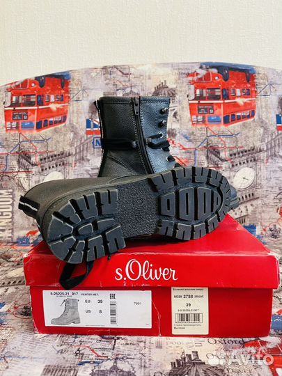 Ботинки S'Oliver. Новые. Оригинал