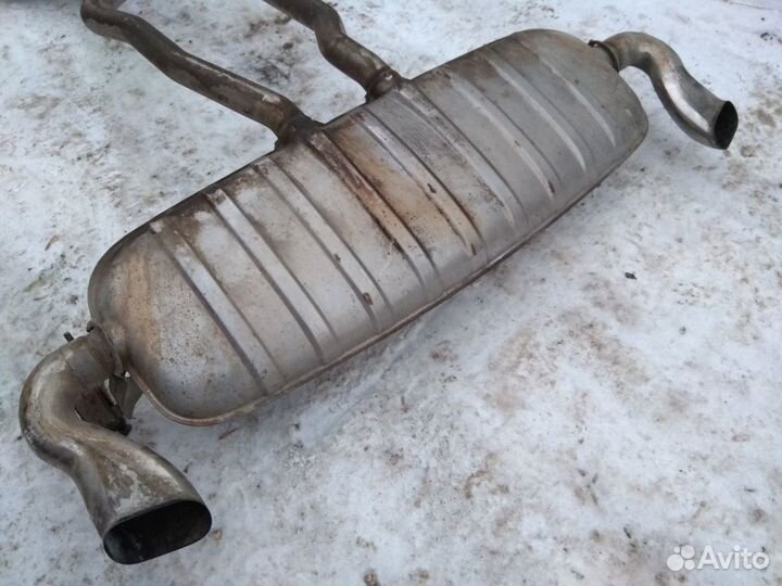 Выхлопная система VW Touareg V10,5.0л TDi