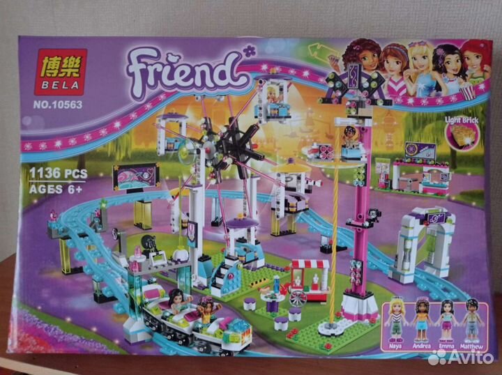 Конструктор Friend 10563 Bela Парк Развлечений