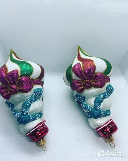 Елочная игрушка. Снеговик. Польша. Renifer