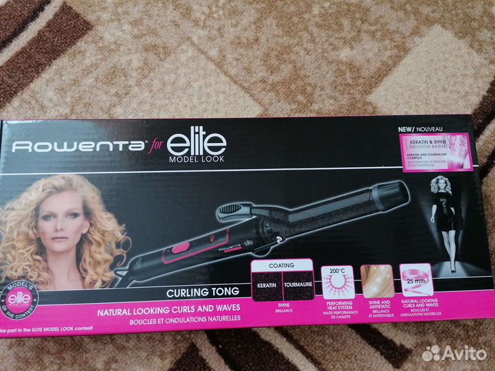 Плойка (щипцы) для завивки Rowenta