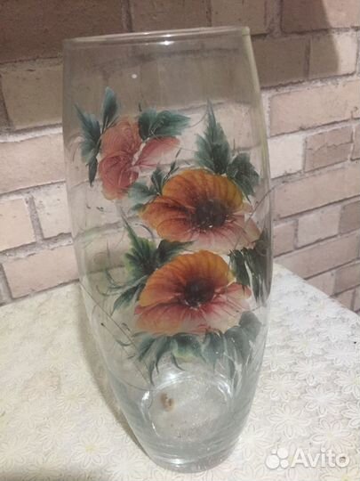 Ваза для цветы большая(можно обмен)