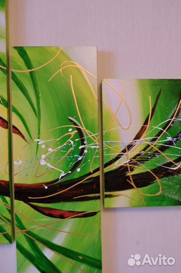 Модульная картина маслом