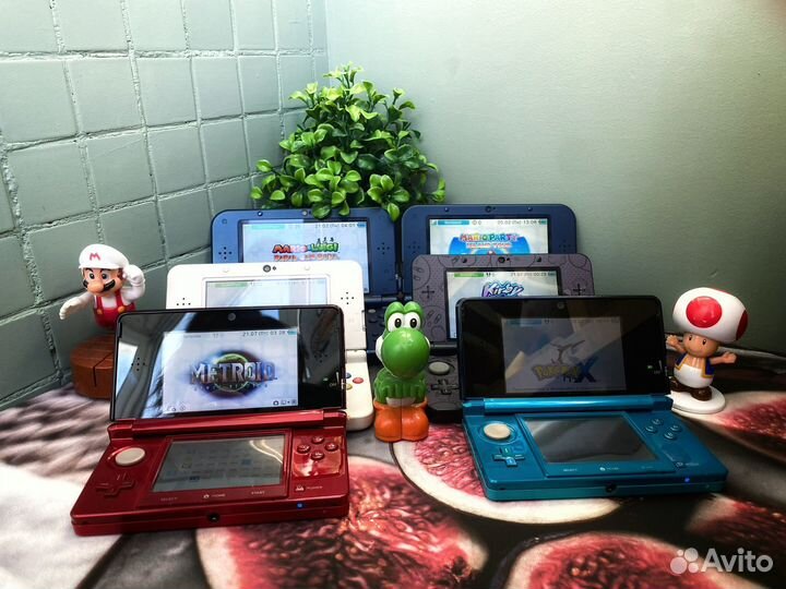 Прошитые Nintendo 3DS в ассортименте