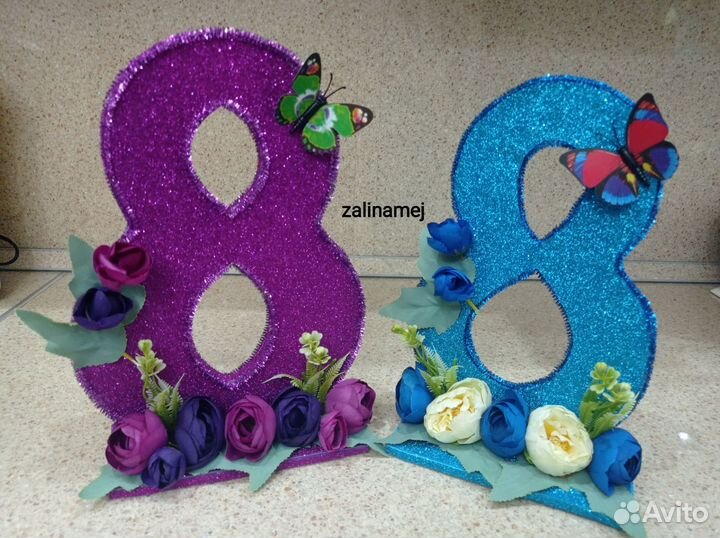 Поделки на 8-е марта