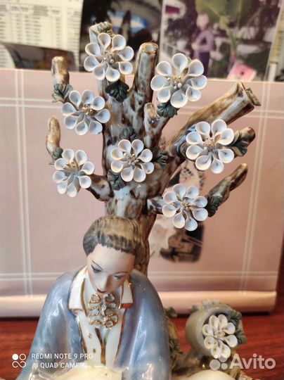 Статуэтки фарфор Румыния ручная работа