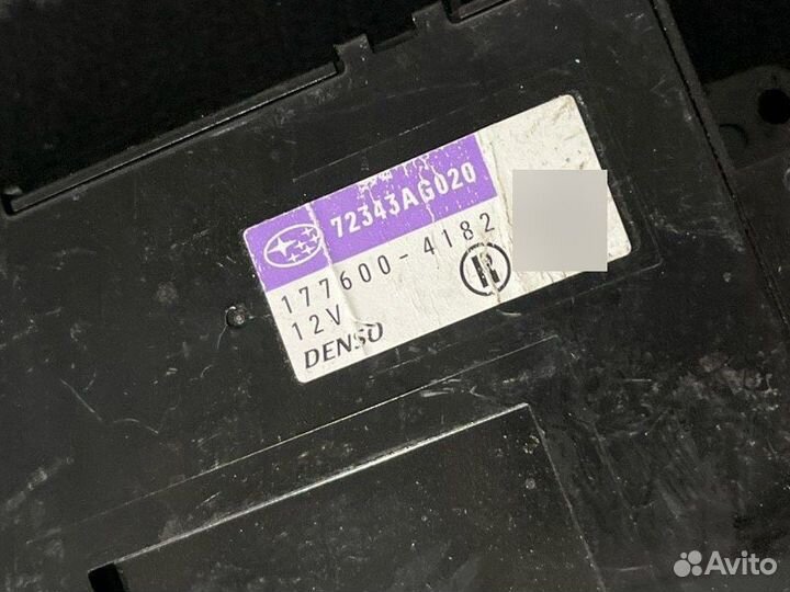 Блок управления климат-контролем Subaru Legacy BL5