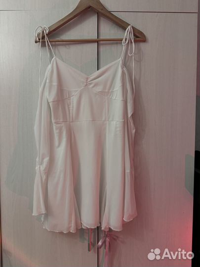 Вечернее платье 42 44 белое