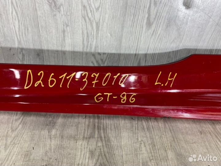 Порог лев. toyota GT86