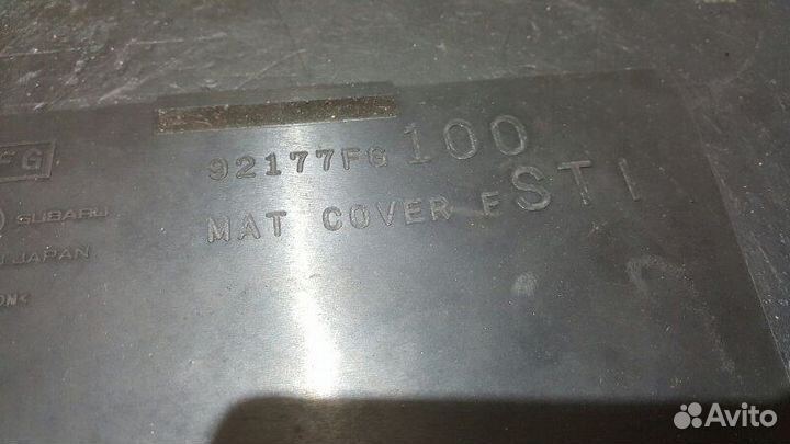 Коврик центральной консоли Subaru Impreza Wrx Sti