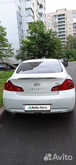 Infiniti G25 2.5 AT, 2010, 250 000 км