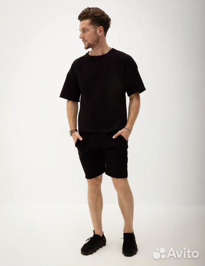 Спортивный костюм с шортами унисекс