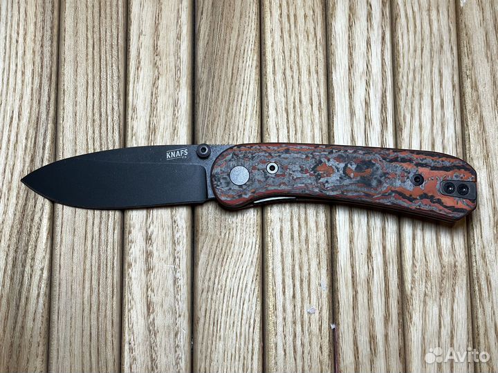 Нож Knafs Lander m390 fatcarbon