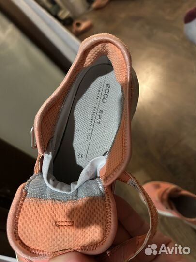 Кроссовки ecco для девочки демисезонные 32 размер