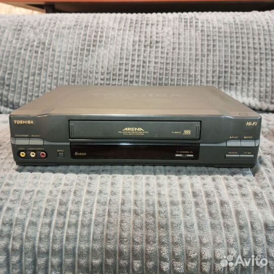 Видеомагнитофон hi fi toshiba