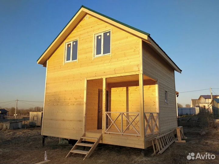 Каркасный дом 36 кв.м