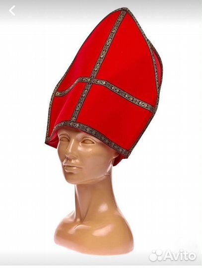 Костюм карнавальный священник папа римский