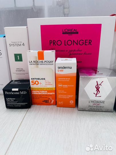 Коробки Sesderma Armani Elemis YSL Payot Vichy