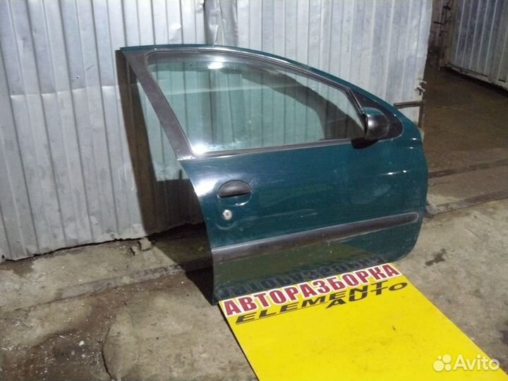 Дверь передняя правая для Peugeot 206