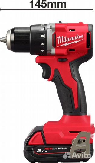 Дрель-шуруповерт Milwaukee M18 M18blddrc-202C 4933