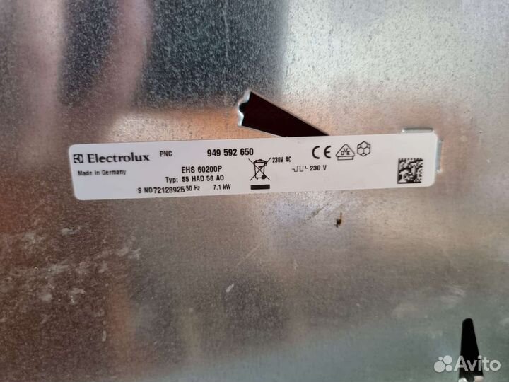 Варочная панель electrolux