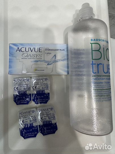 Линзы контактные acuvue oasys двухнедельные