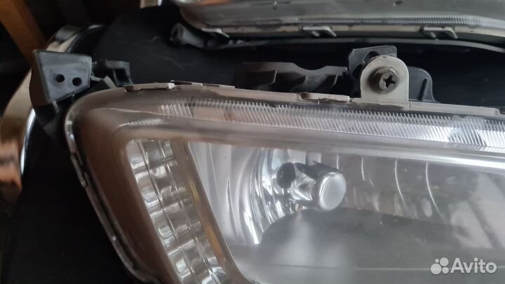 Птф с ходовыми огнями hyundai santa fe dm