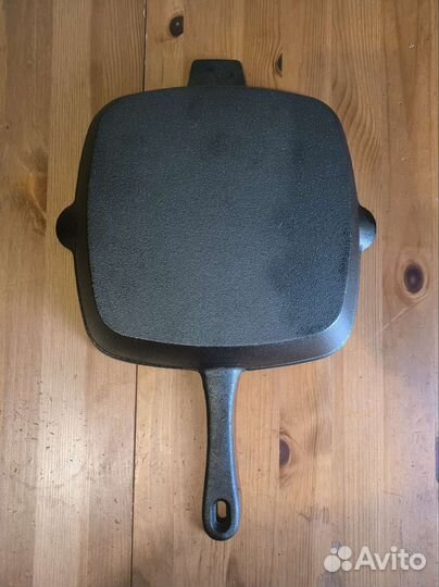 Чугунная сковорода-гриль