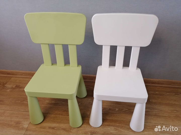 Детский стол и стульчики IKEA Mammut