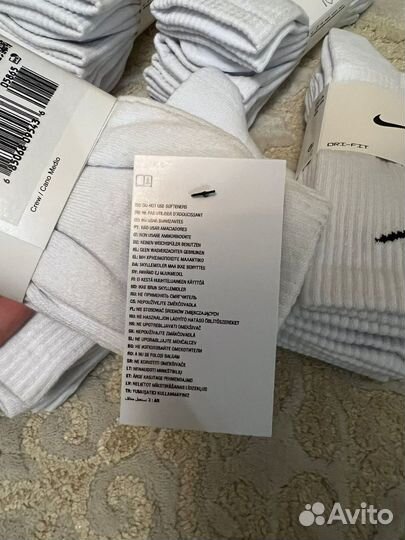 Носки nike 3 пары