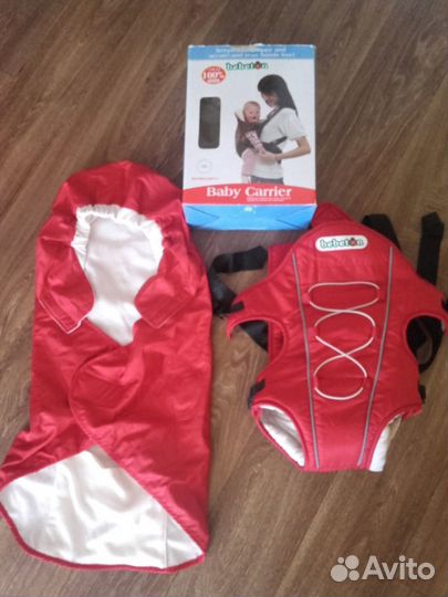 Рюкзак-переноска Bebeton 809 красный