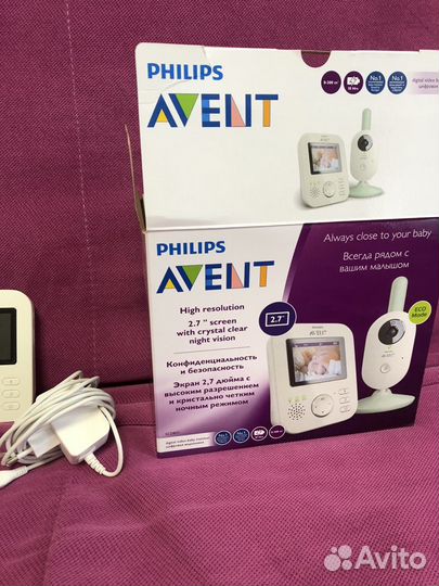 Видеоняня philips avent scd 831