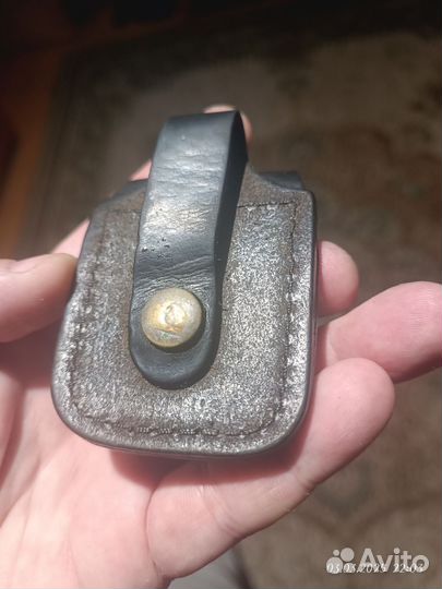 Чехол для зажигалки zippo кожаный