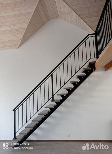 Лестницы на металлокаркасе