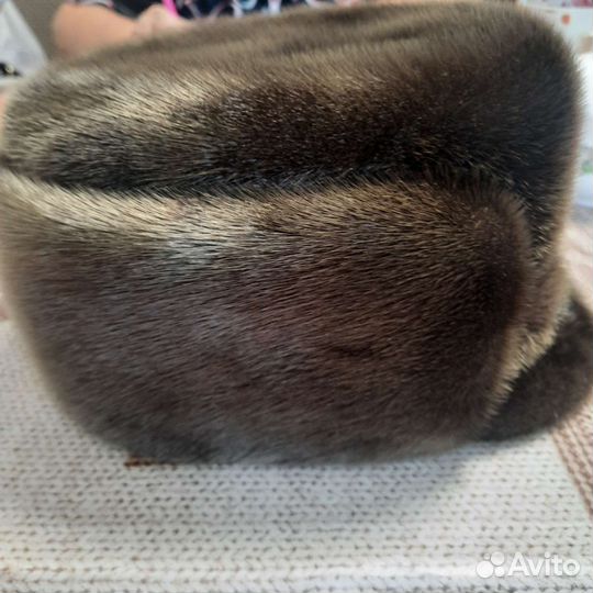 Шапка мужская из нерпы