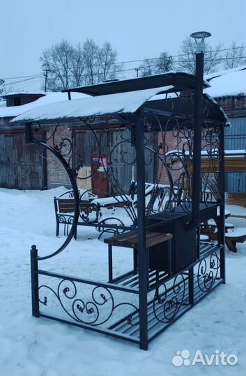 Мангальная зона под крышей хит 2023