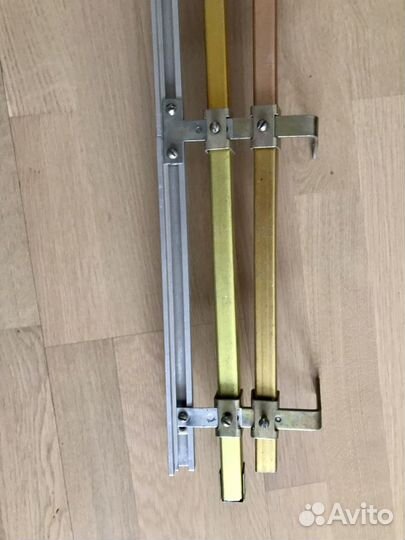 Алюминиевый карниз для штор СССР бу