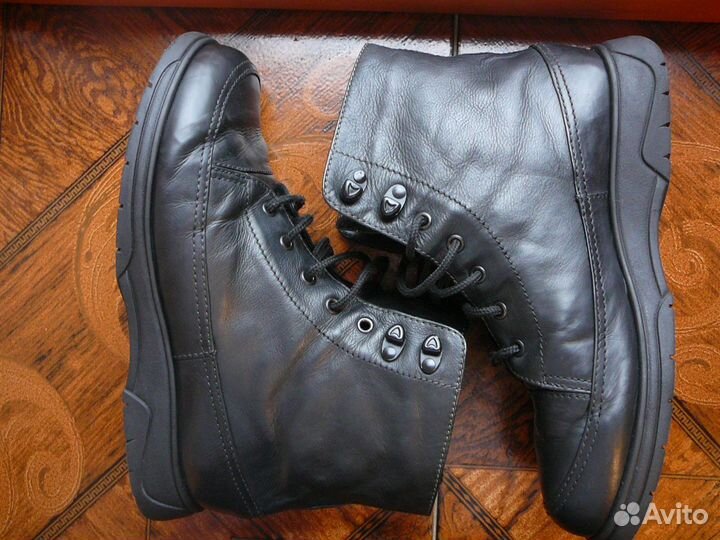 Ботинки кожаные 