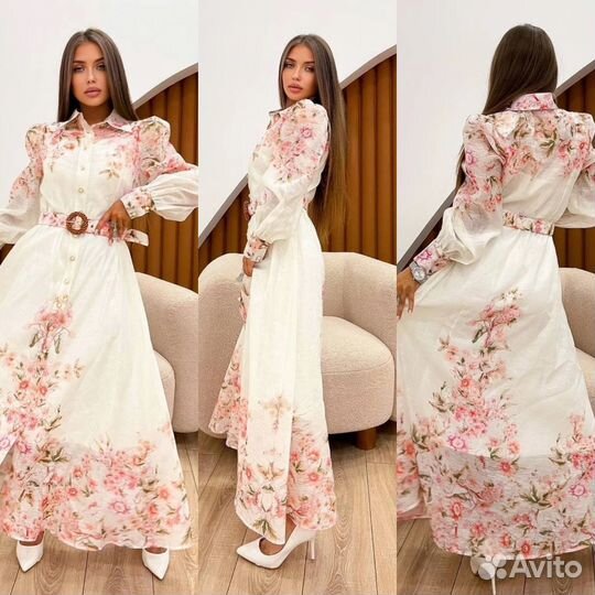 Платье сакура Zimmermann