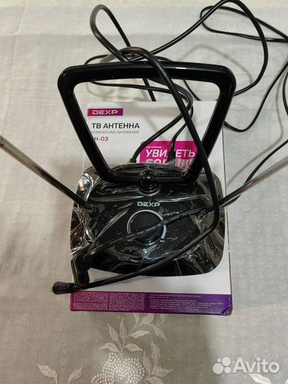 Тв Антена dexp AH - 03 Комнатная активная лн - 03