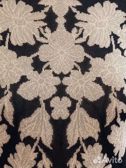 Платье футляр с цветами Alexander McQueen