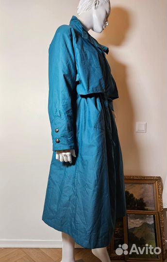 Плащ утеплённый новый винтаж Италия 46-52