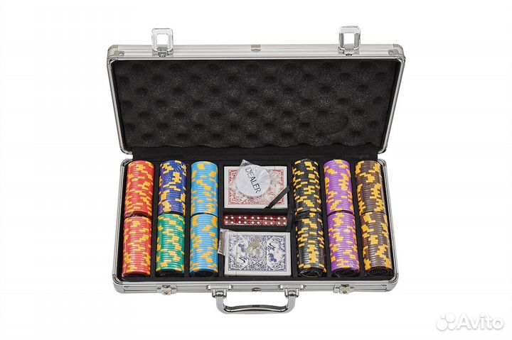 Набор для покера Diamond на 300 фишек 61720