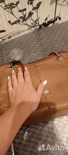 Сумка натуральная кожа