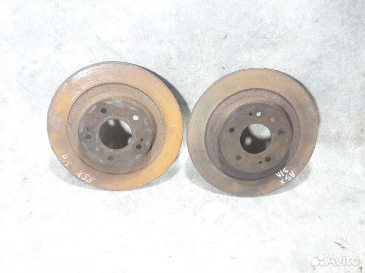 Диск тормозной задний Митсубиси асх Mitsubishi ASX